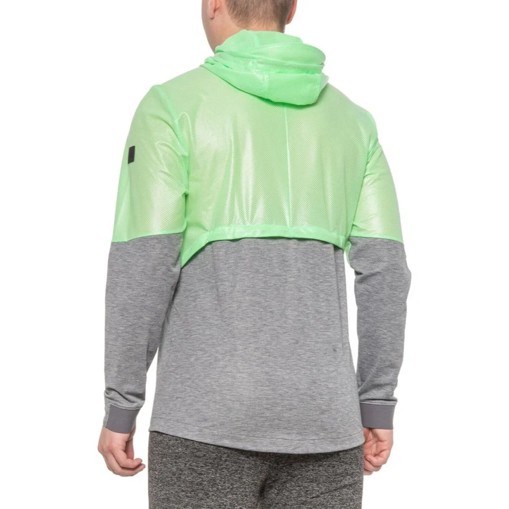 NWT $120 Under Armour Hybrid Windbreaker Hoodie Jacket